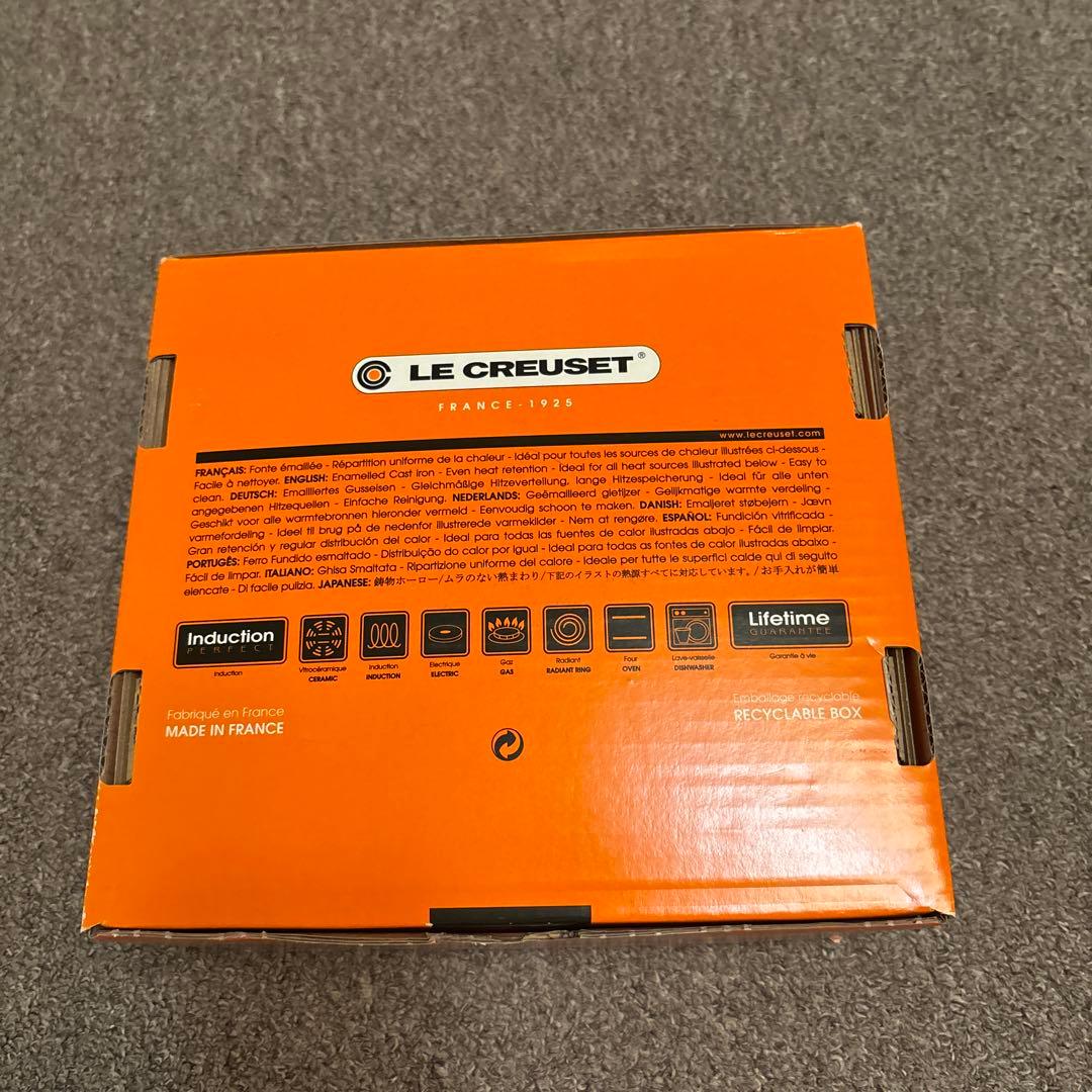 LE CREUSETルクルーゼ チェリーレッド　マルミット18センチ　　美品