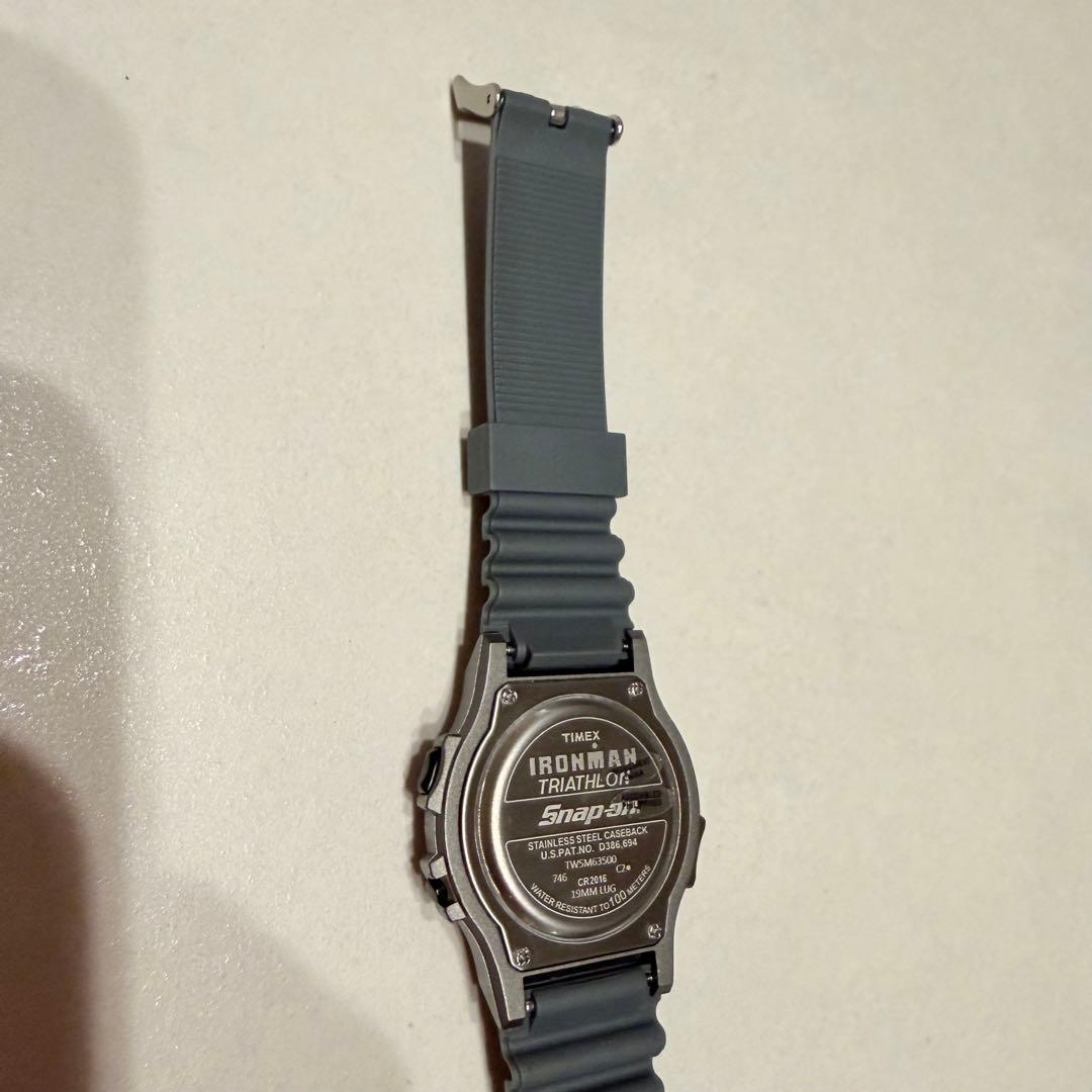 未使用級美品 TIMEX IRONMAN Snap-on 8LAP コラボ