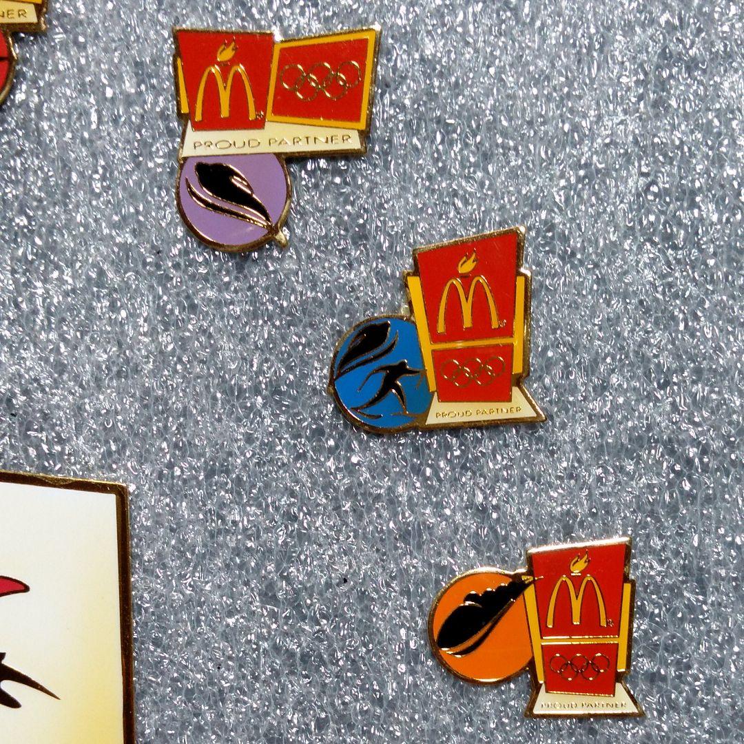 長野オリンピック　USAマクドナルドVIPピンバッジのセット