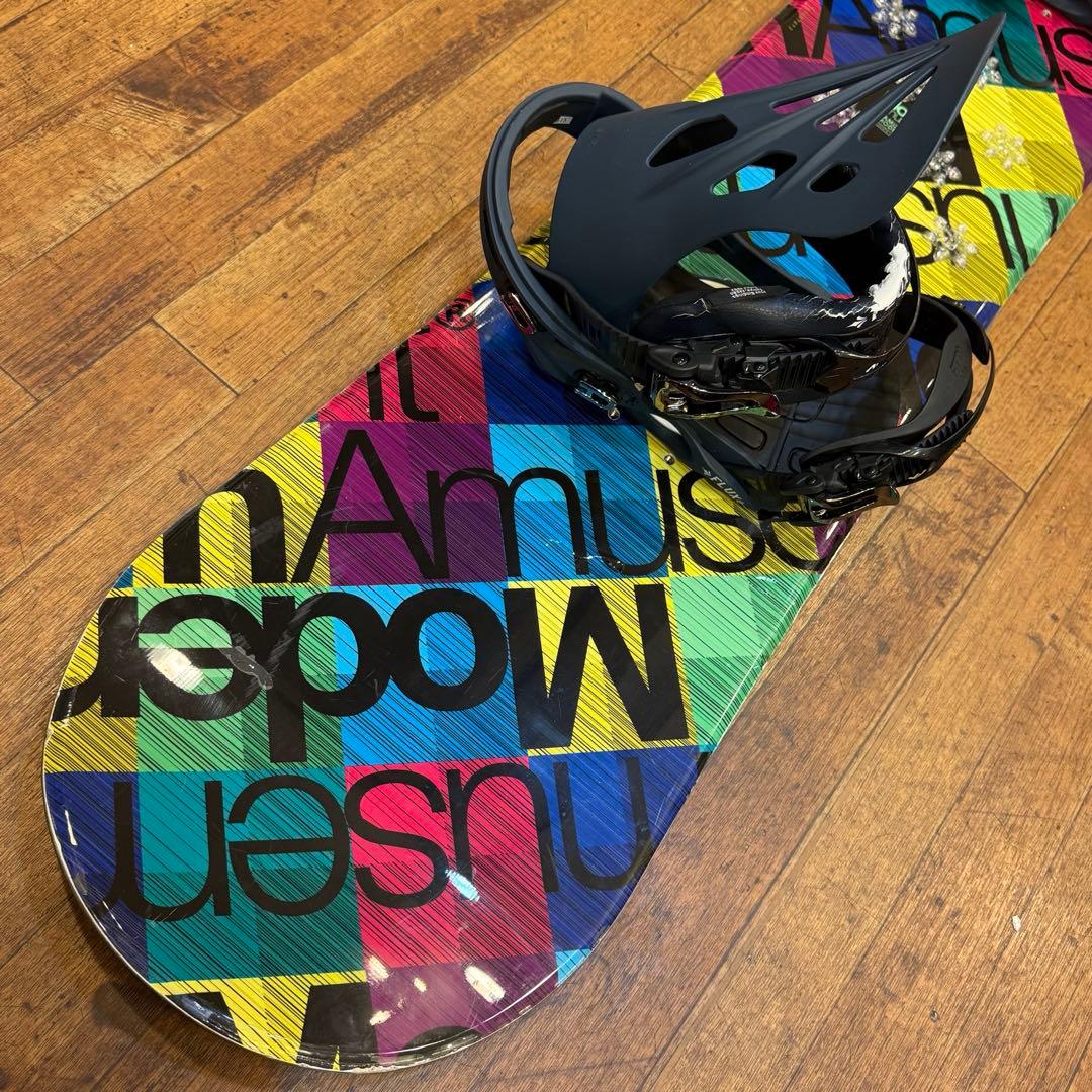 送込！レディーススノーボード4点セット！FLUX Modernamusement