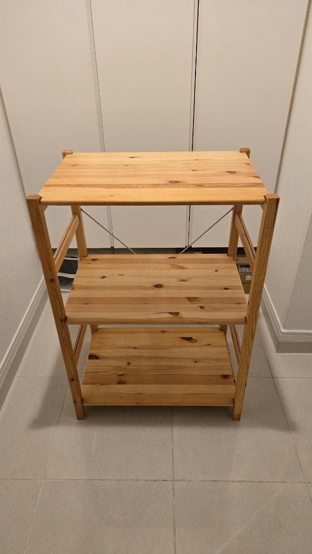 無印良品 パイン材ユニットシェルフ幅58cm×奥行39cm×高さ83cm