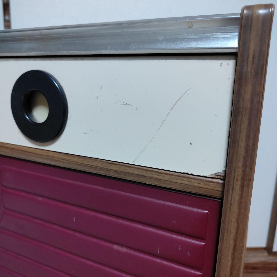 昭和レトロ☆ヴィンテージ レトロポップ 電話台 キャビネット サイドラック