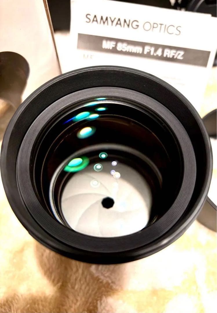 ★YUKINO★SAMYANG MF 85mm F1.4 Zマウント