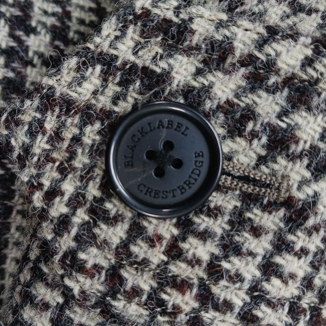 ✨新品未使用✨ブラックレーベル　ダッフル　ハリスツイード　グレンチェック M