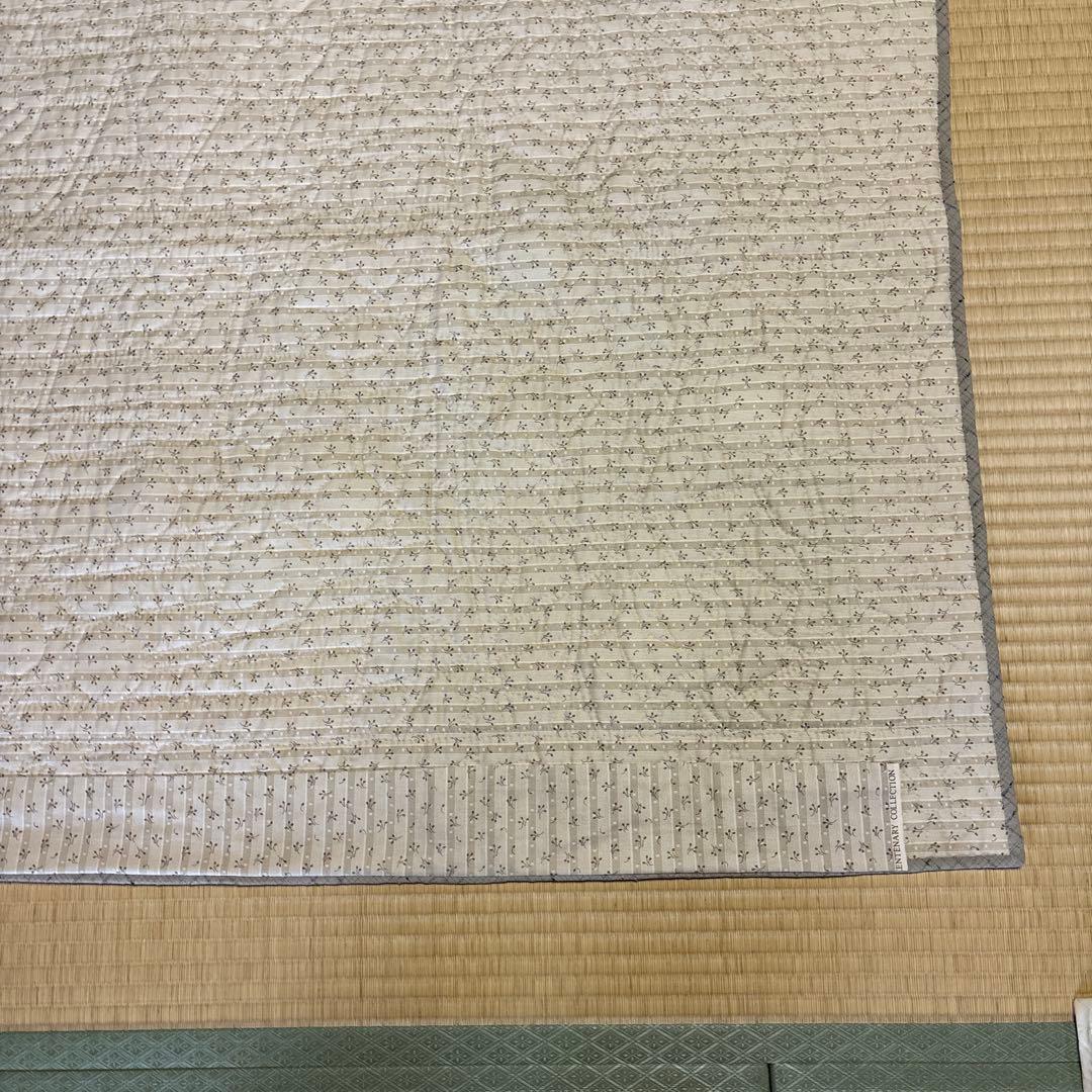 大判タペストリー　手作りキルティングマット 花柄