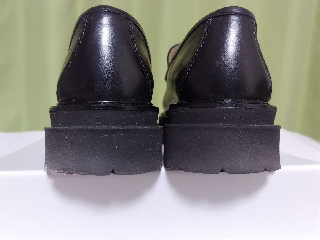 ✦極美品✦ PASCUCCI ローファー パスクッチ 厚底 黒 36 スリッポン