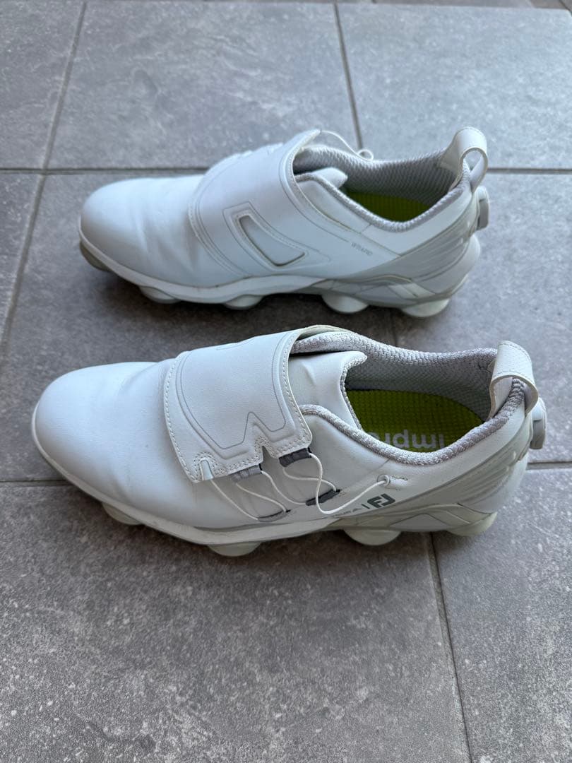 FootJoy 男性用ゴルフシューズ ホワイト27センチ