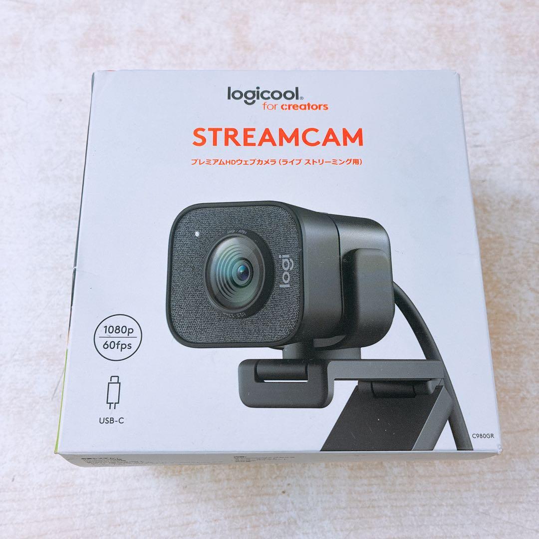 ロジクール ウェブカメラ STREAMCAM ライブ配信 ゲーム実況などに 箱入