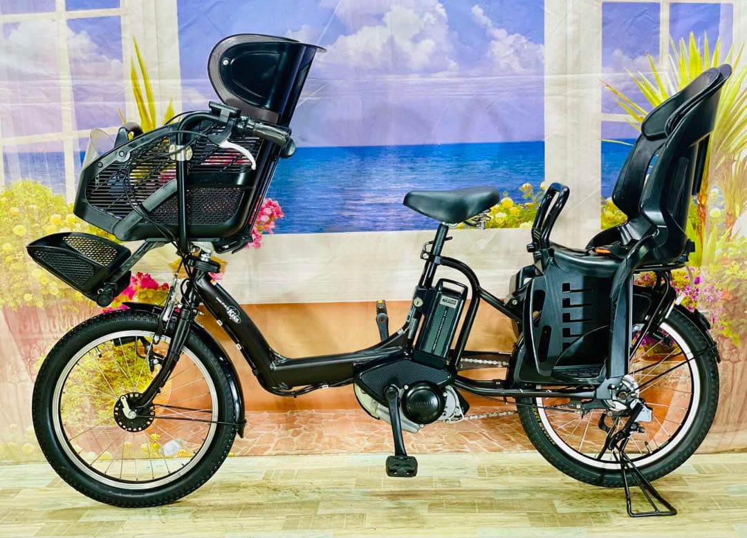 Y2290ヤマハパスキス⭐️人気モデル！子供乗せ電動アシスト自転車
