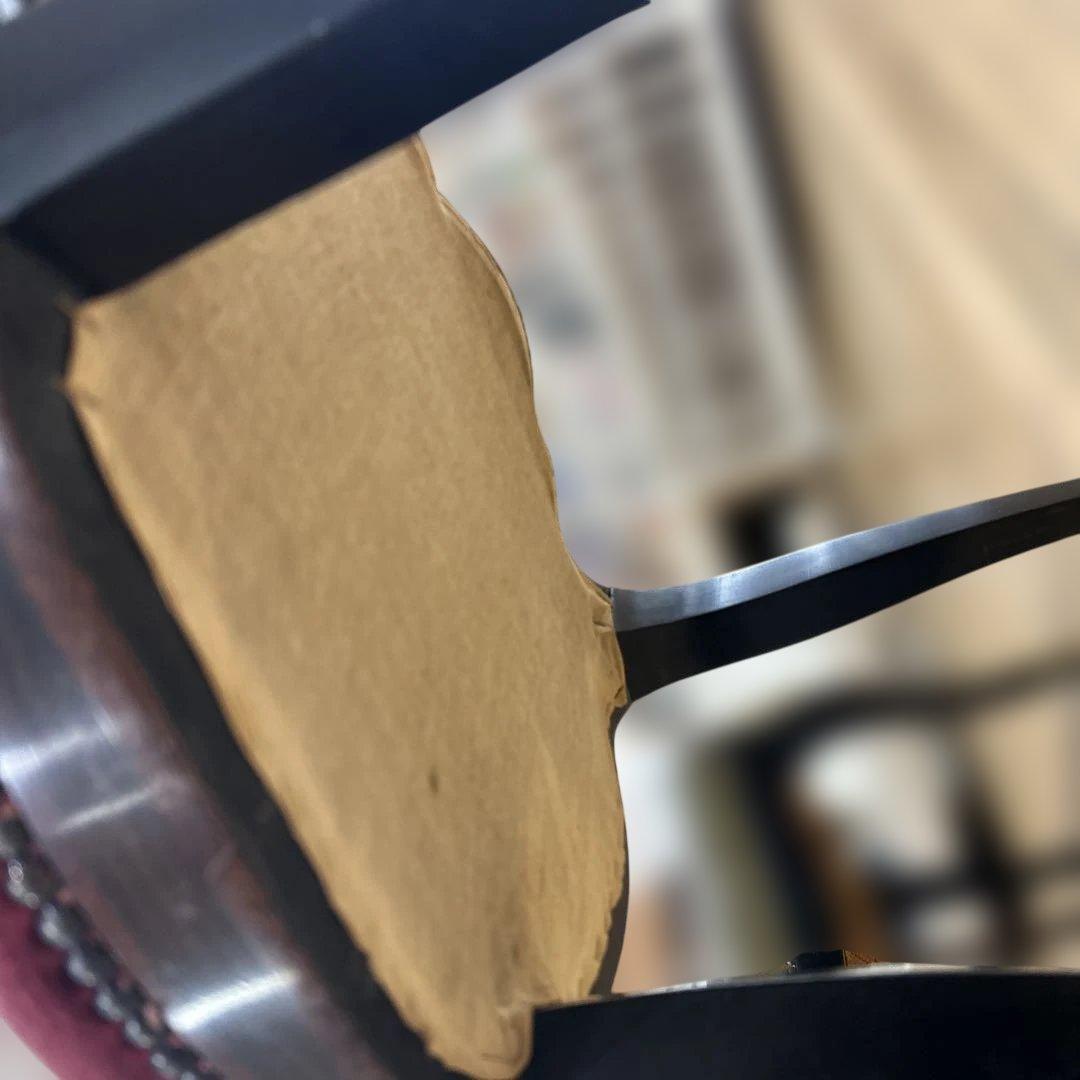 ワインレッド椅子　西洋　英国アンティーク バルーンバックチェア　レトロ