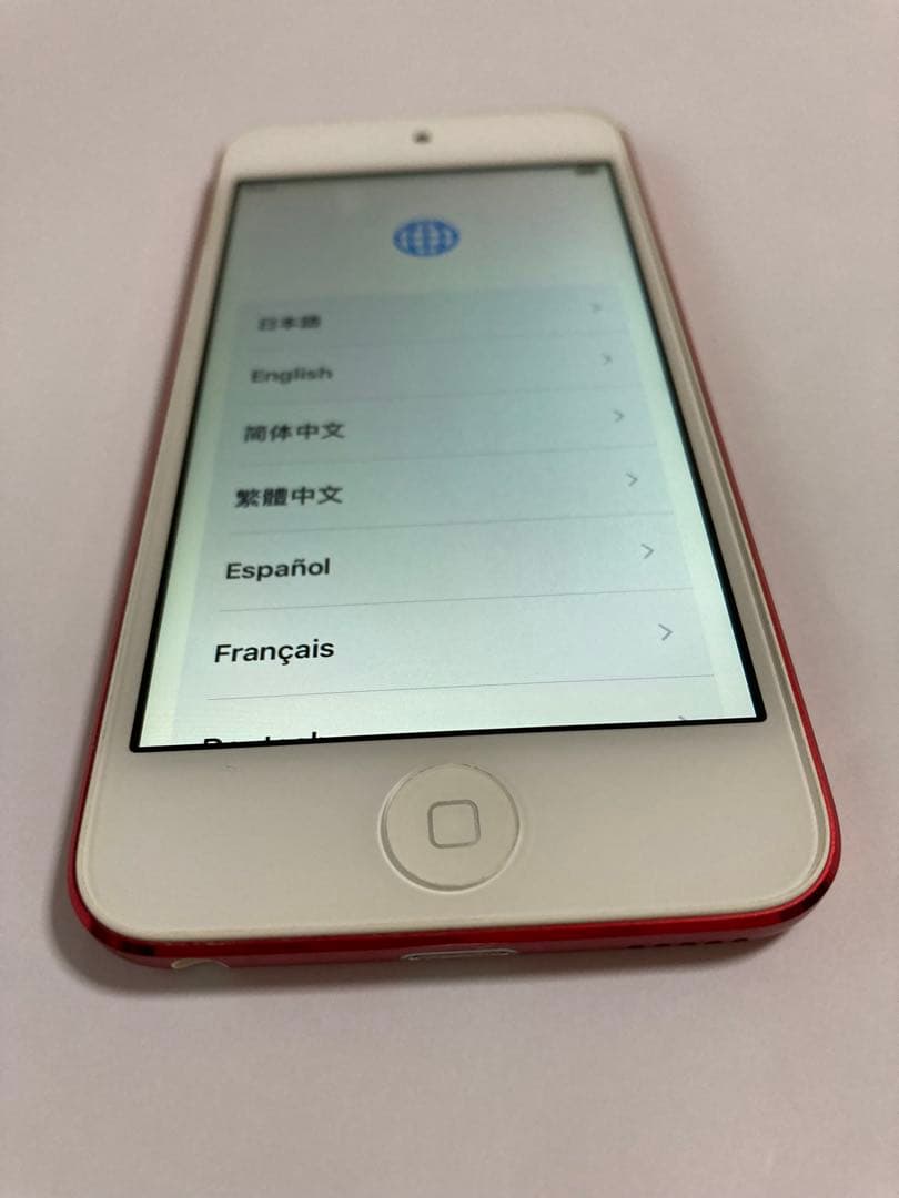 iPod touch 第７世代　レッド　(箱つき)