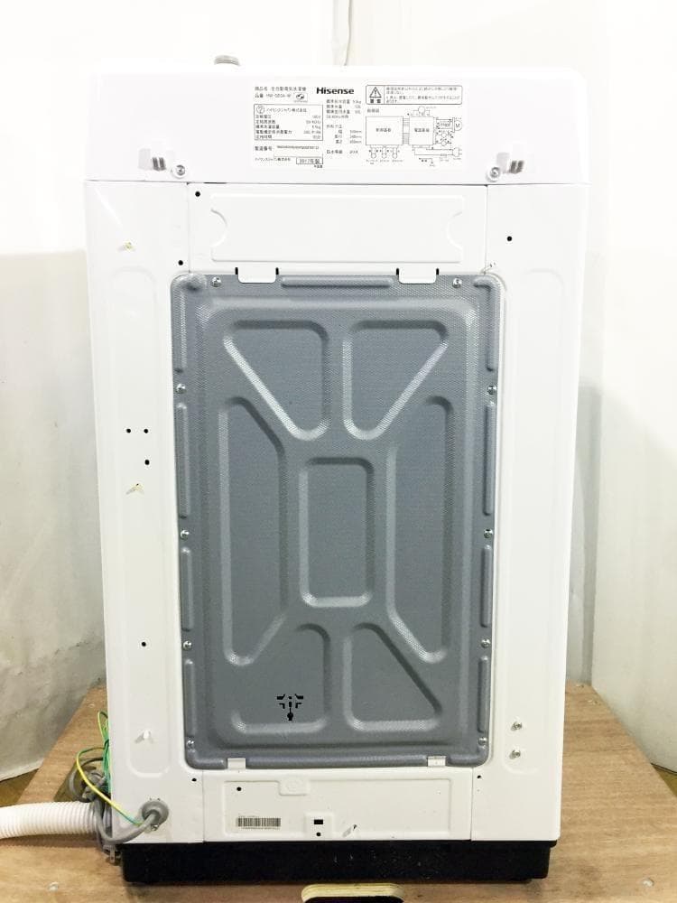 30日迄！18年製★ハイセンス 5.5㎏ 洗濯機【HW-G55A-W】