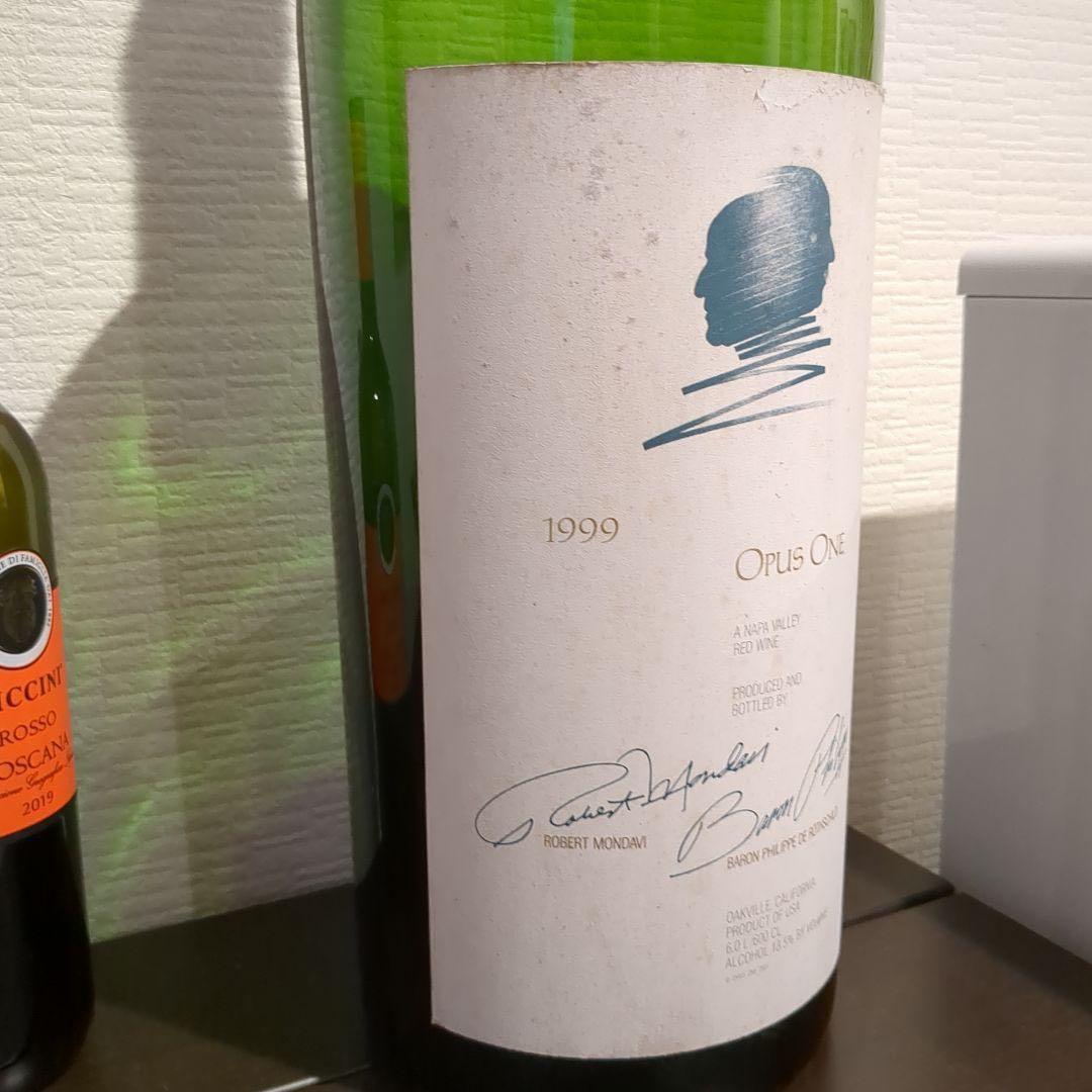 《空瓶》希少オーパスワン 1999 6L 【超特大】Opus One ワイン