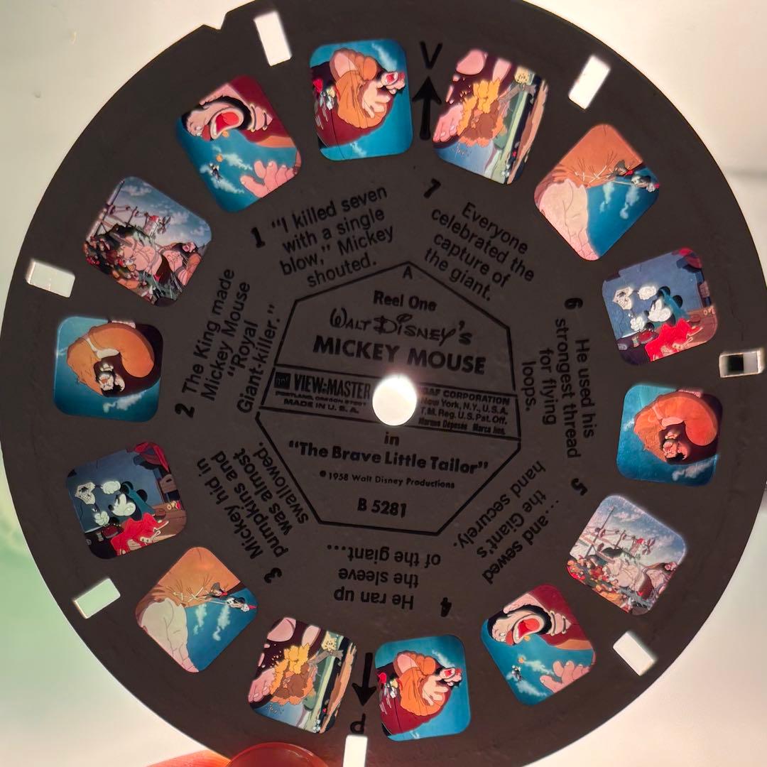 view master 70年代 Disneyリール16枚セット