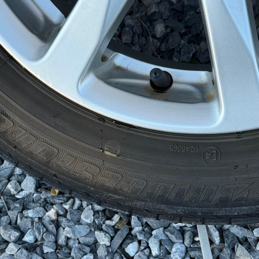 薔薇  155/65R14)ホイール4本セット　14インチ　①