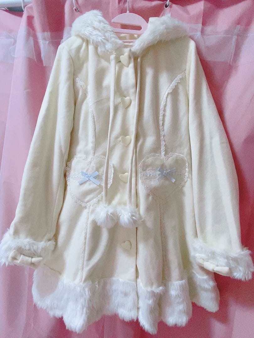 【訳あり】シナモロール15周年夢展望コラボ コート ワンピースセット