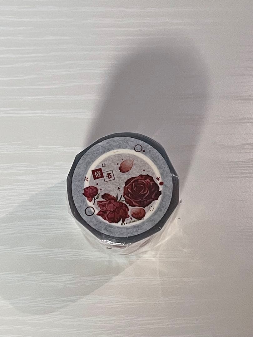 海外PETマステ 赤バラ5本