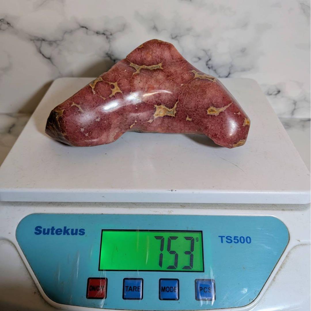 菱マンガン鉱　２石セット　鑑賞石　観賞石　飾り石　鉱物