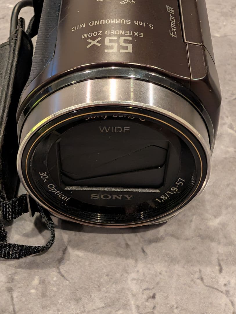 Sony ビデオカメラ HDR-CX430 バッテリー2個 NP-FV70、50