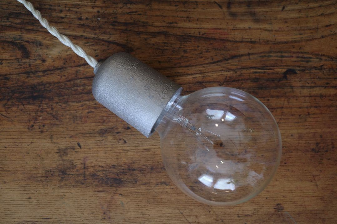 人気！ペンダントライト　ソケットランプ　toolbox 亜鉛　無骨　北欧　メタル