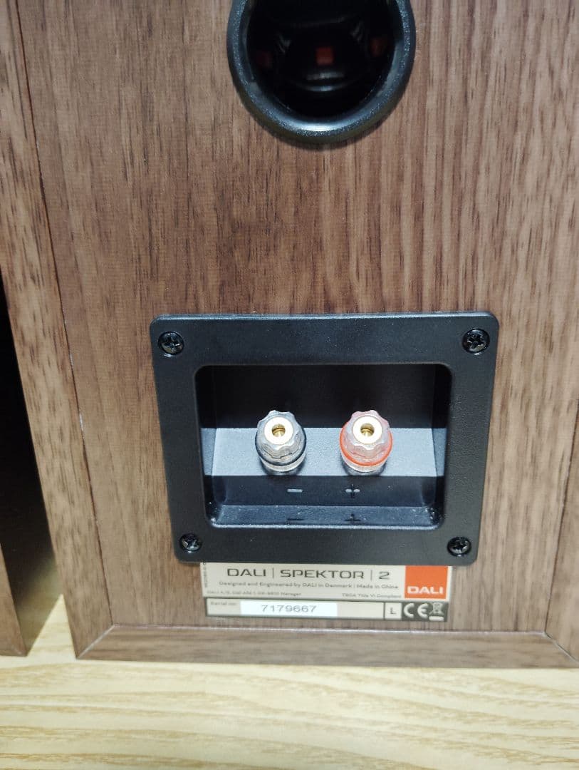 DALI スピーカー　SPECTOR２ ウォルナット　ペア