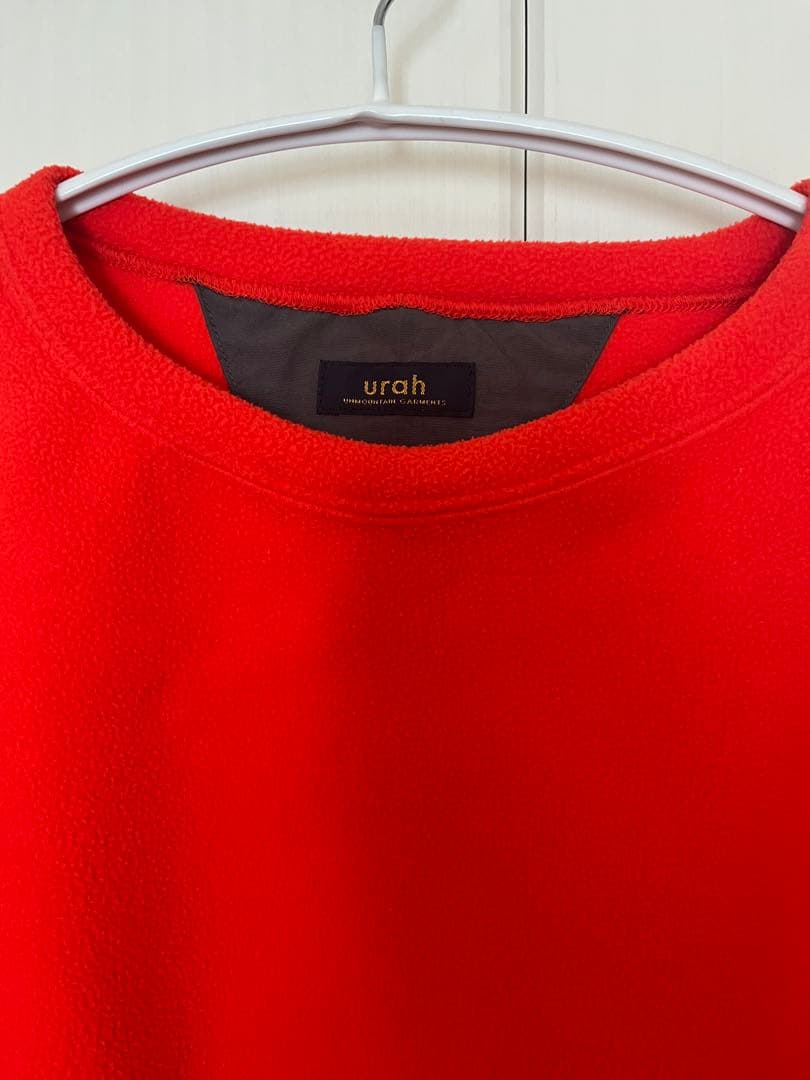 urah フリース　トマト　サイズ2