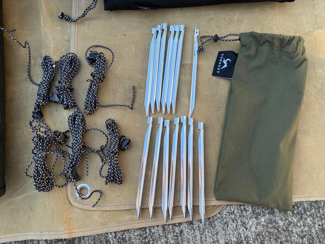 TOMOUNT G MOON-TC シェルタードームテント 2人用