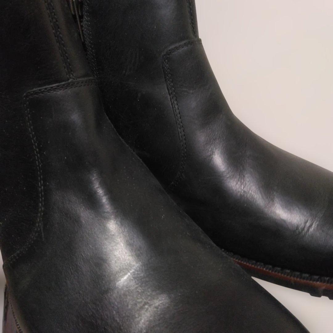 Timberland サイドゴアブーツ 黒 30cm