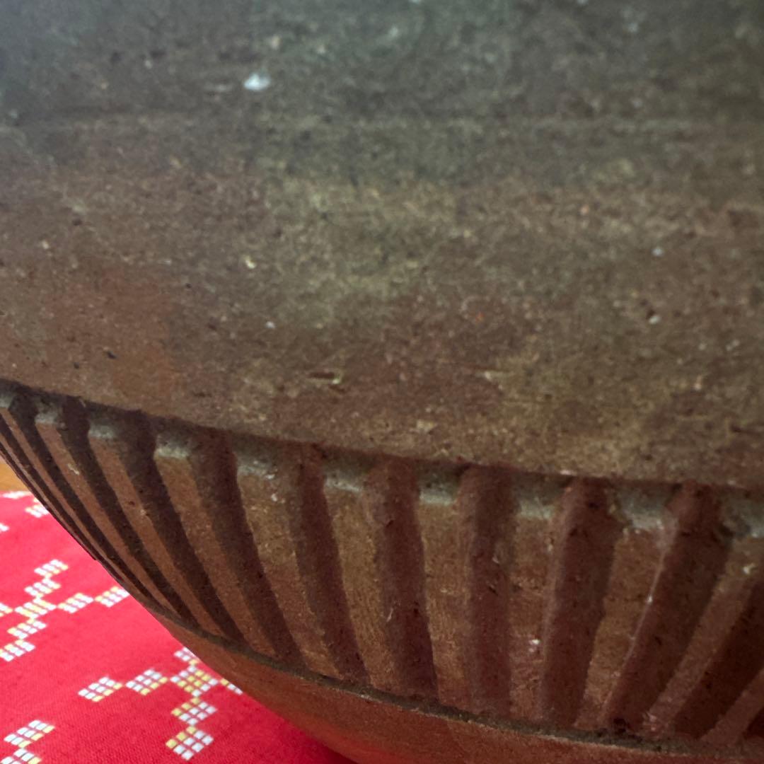 壺屋焼.素焼き.大壺