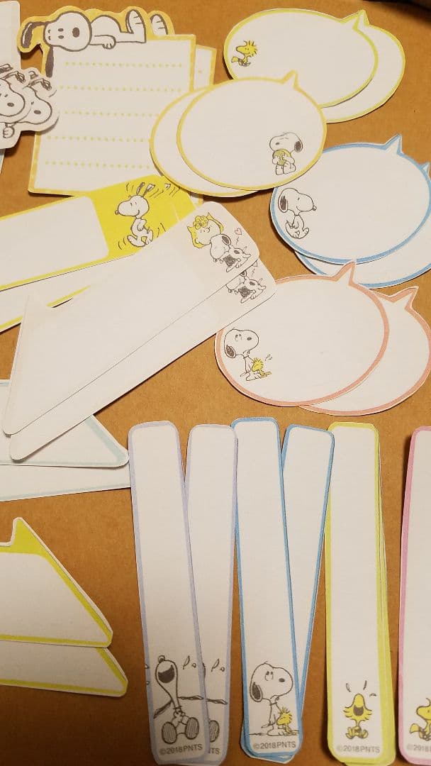 スヌーピー フレークシール ふきだし 40枚