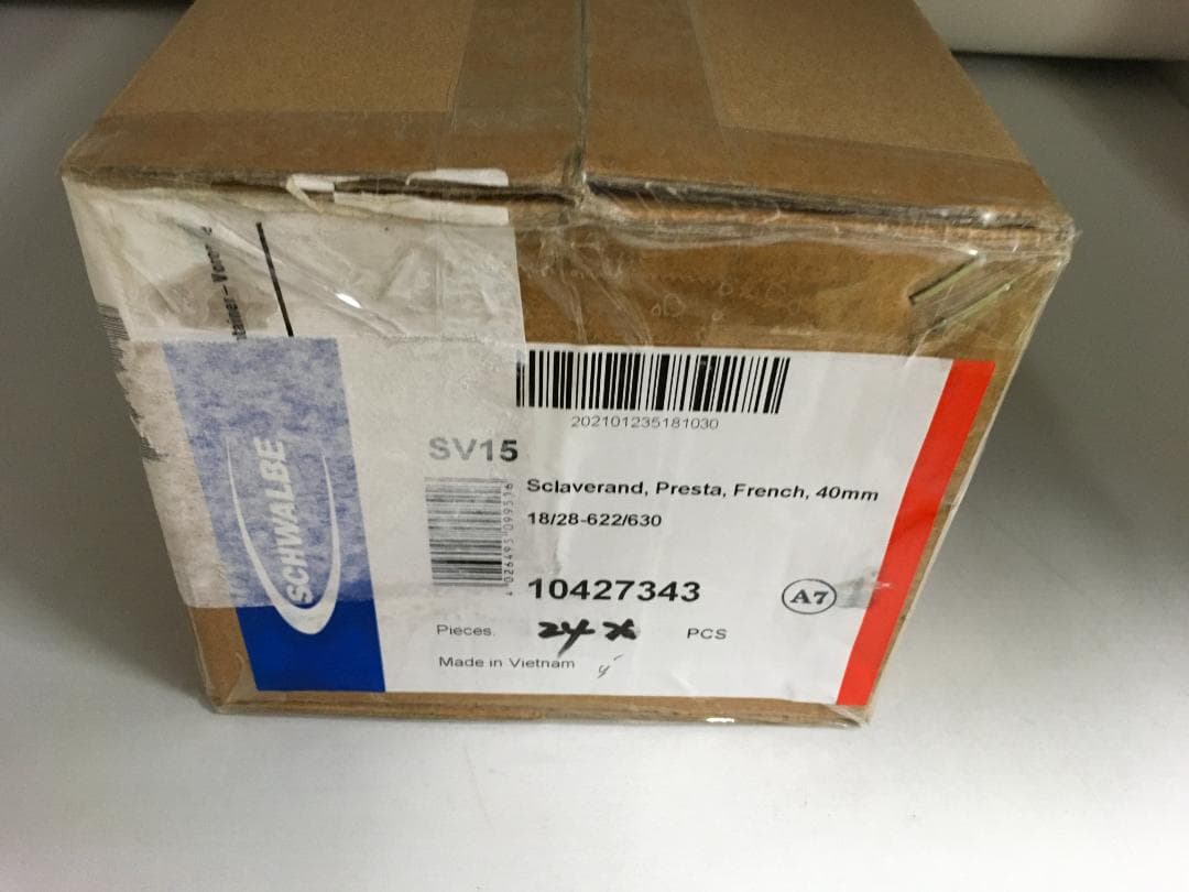 SCHWALBE 700C 28\" 40ｍｍインナーチューブ SV 15 24個