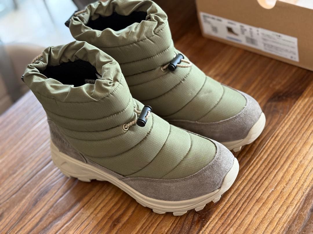靴 MERRELL WINTER MOC ZERO TALL AVOCADO 28