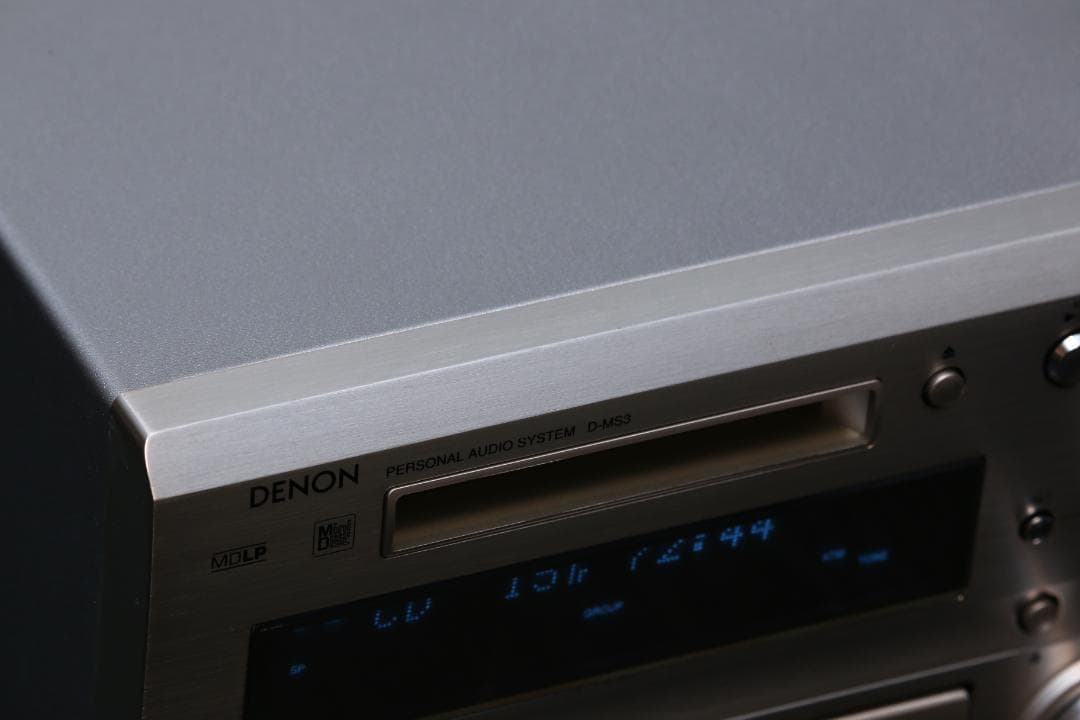 DENON　D-MS3　CD/MD/TUNER/AMP/USB　コンポ　完動品