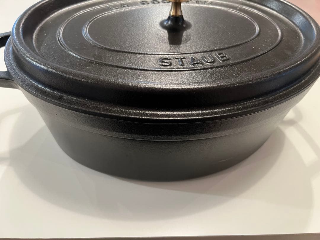 STAUB ストウブ　ピコ　ココット　マット黒　37cm