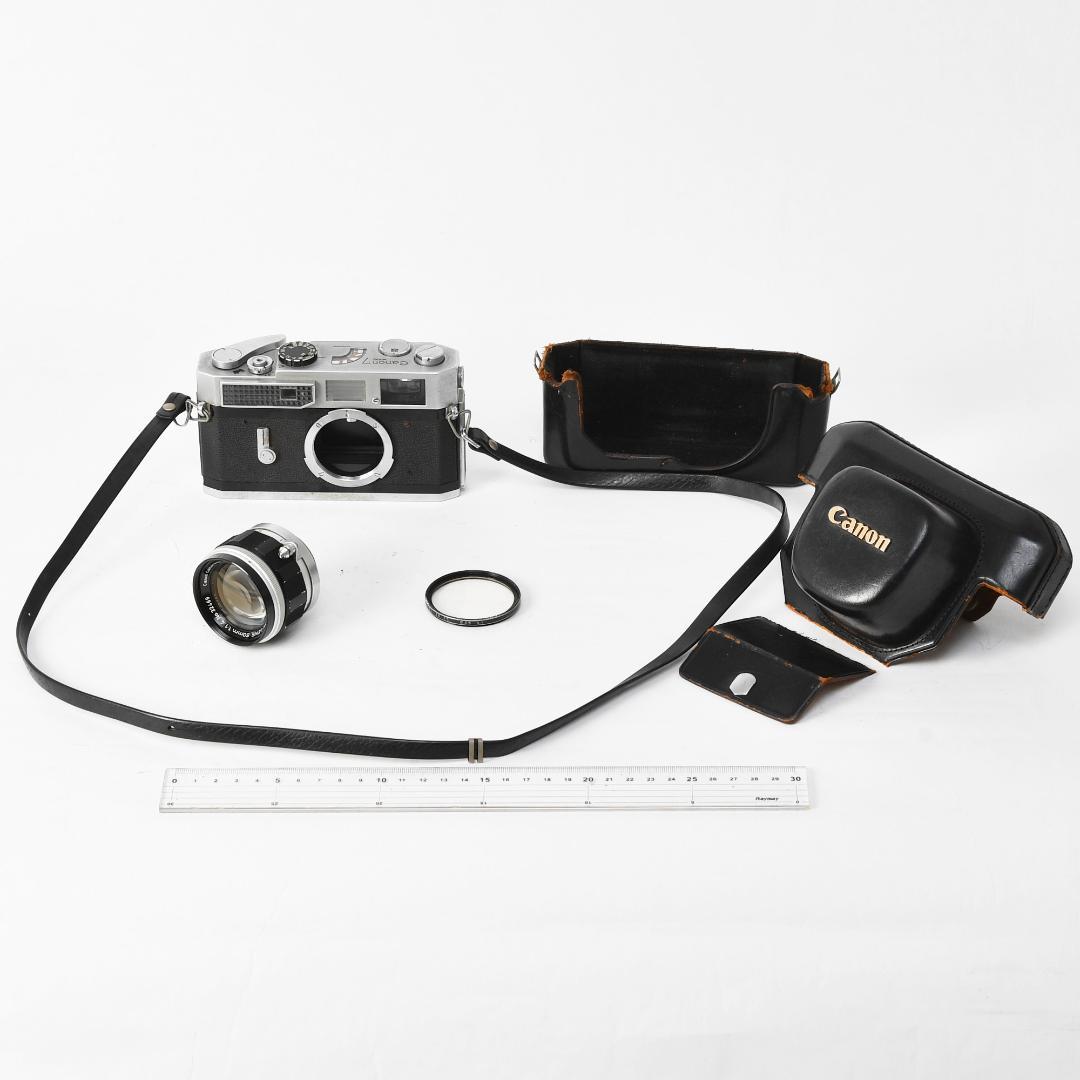 Canon MODEL 7 Lマウント50mm f1.4 レンジファインダー