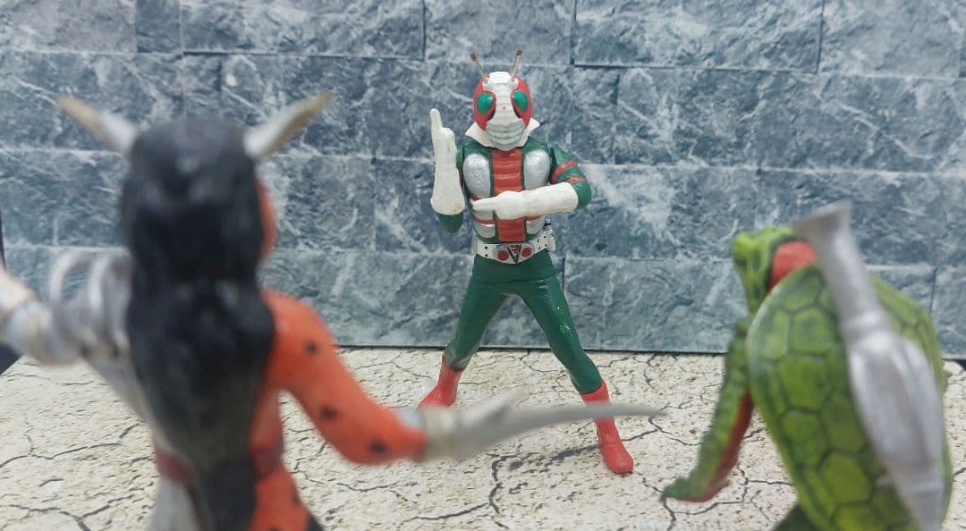 仮面ライダー　かりうむ仮面ライダーリペイントフィギュア6種