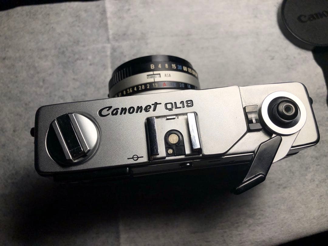 分解整備済Canon QL19 GIII フィルムカメラ 作動完璧確認 実用良品