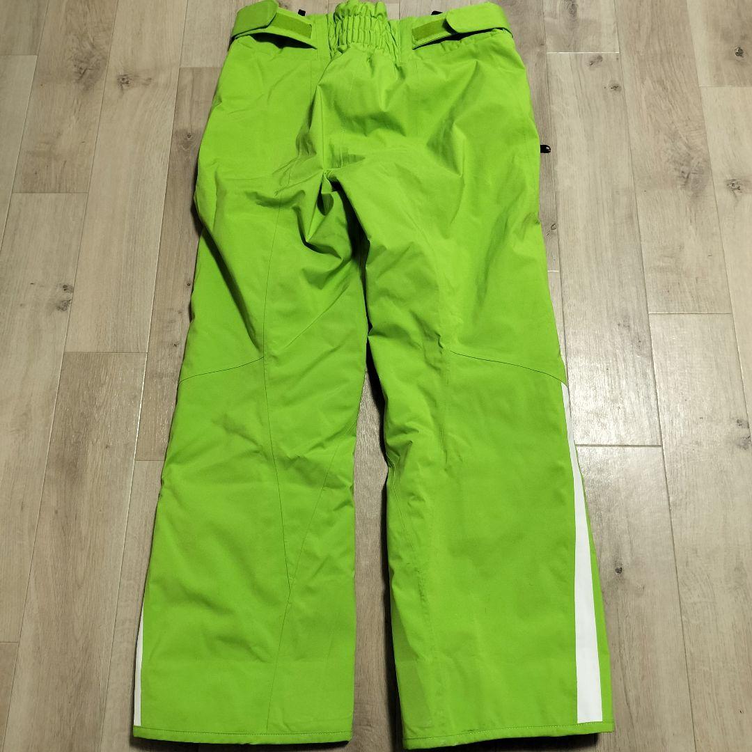 【着用感無】メンズL Phenix スキーウェア パンツ グリーン系