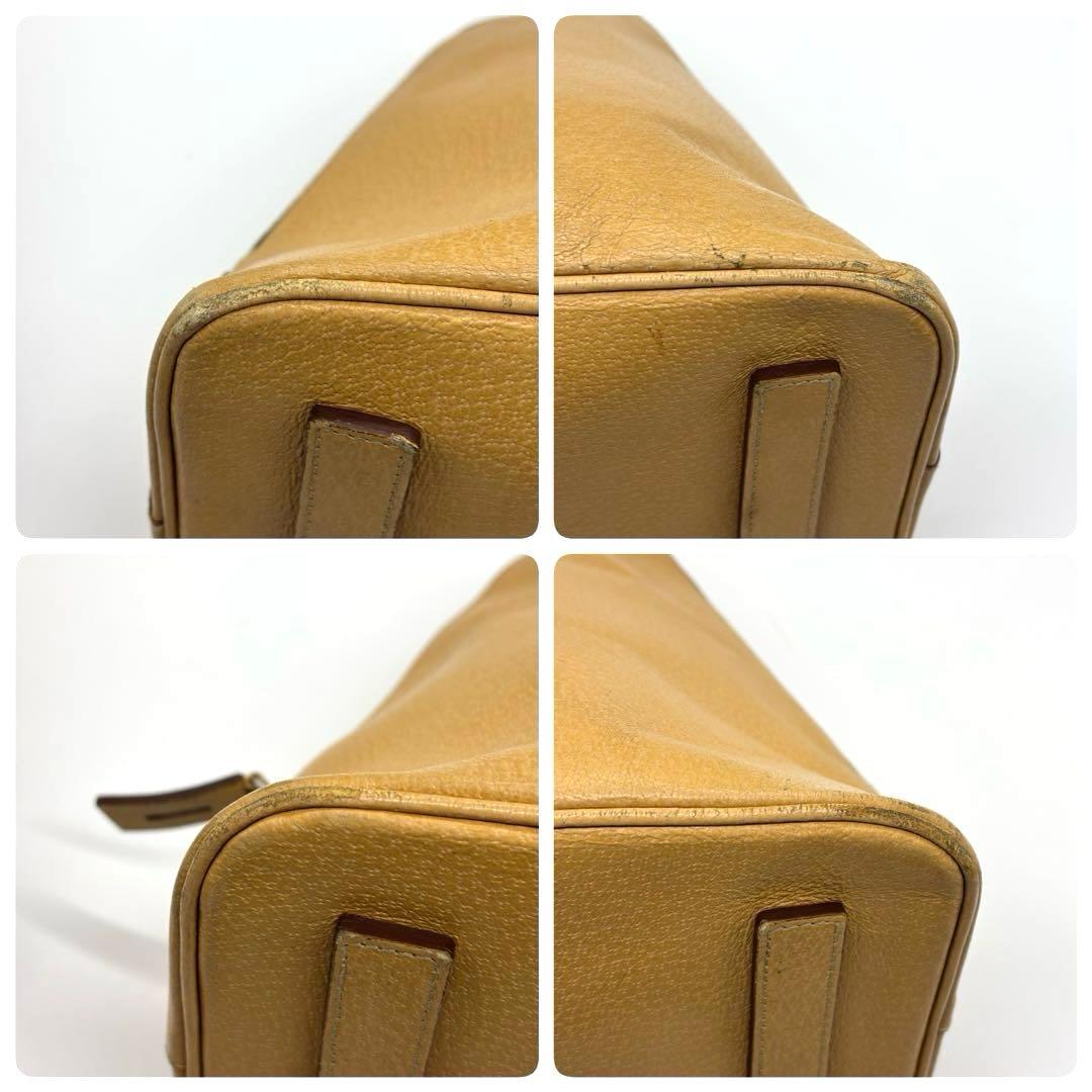 【ショッパー付】プラダ ハンドバッグ レザー 南京錠 ラウンドファスナー