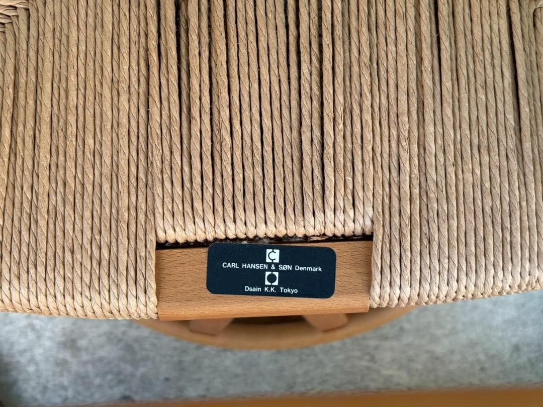 ③　CARL HANSEN & SØN カールハンセン　Yチェア　デンマーク製