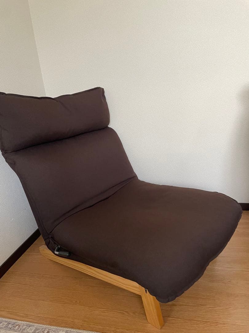 無印良品　ハイバックリクライニングソファ 2脚、オットマン