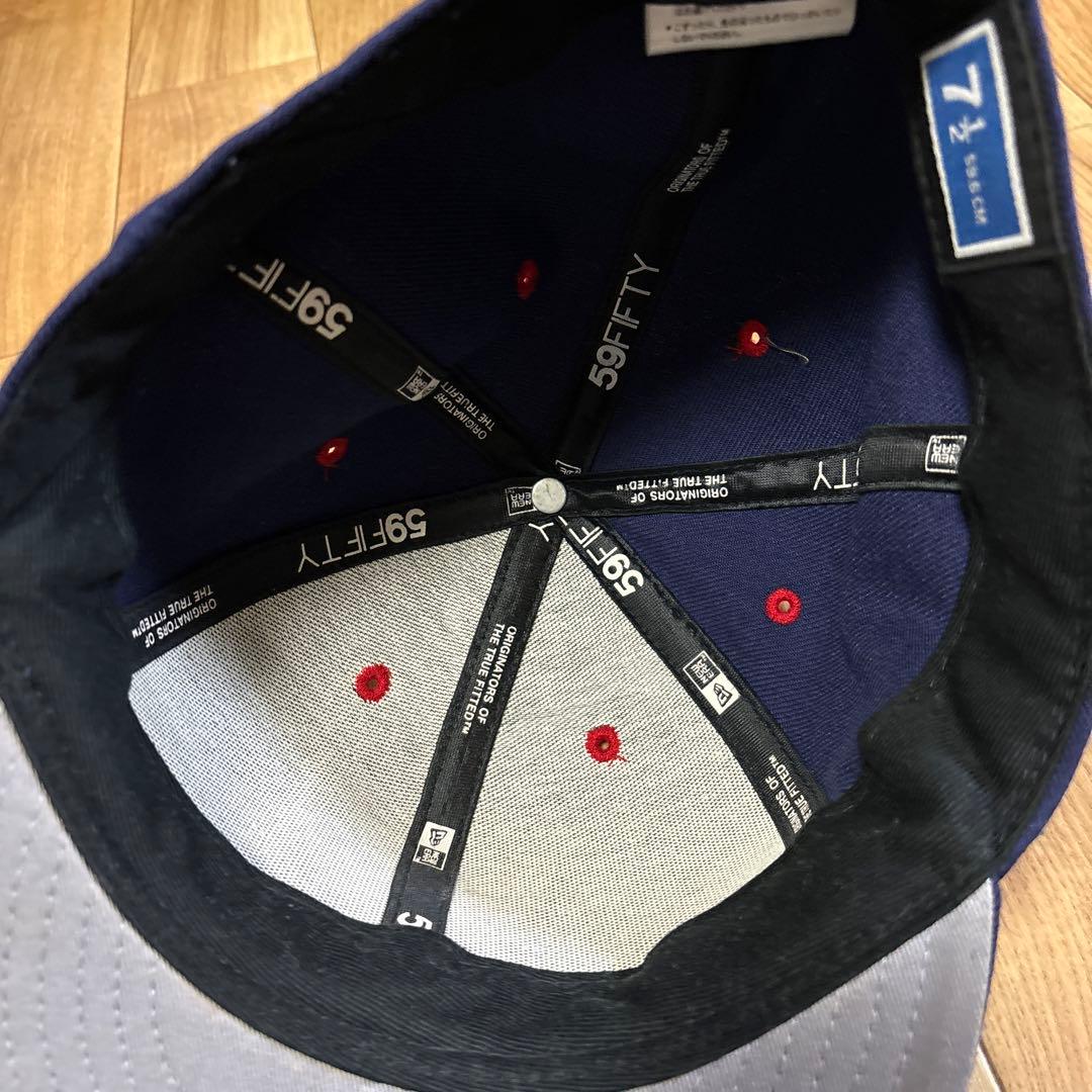 NEW ERA 59FIFTY ネイビー ヤクルトスワローズロゴ キャップ