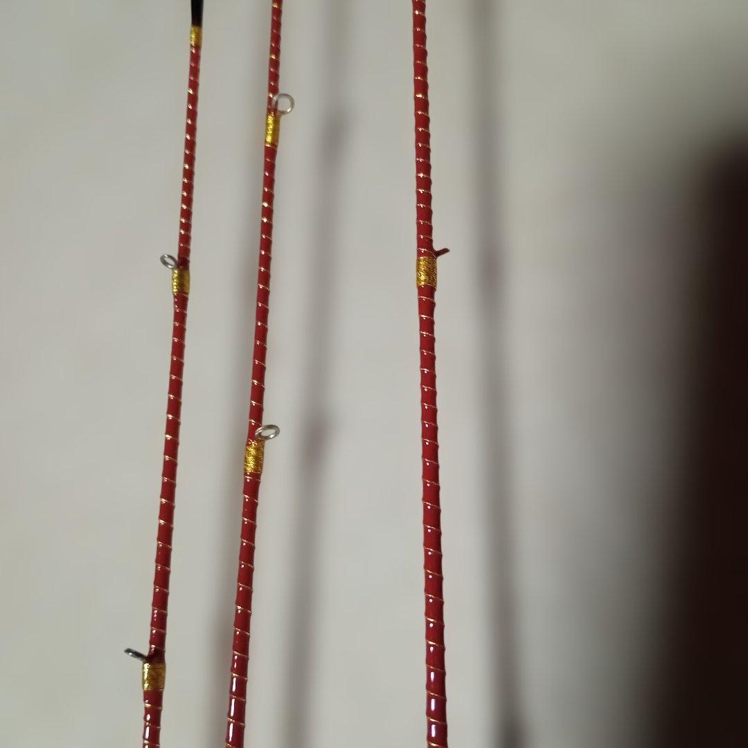 チヌ竿　筏竿　 手作り　布袋竹