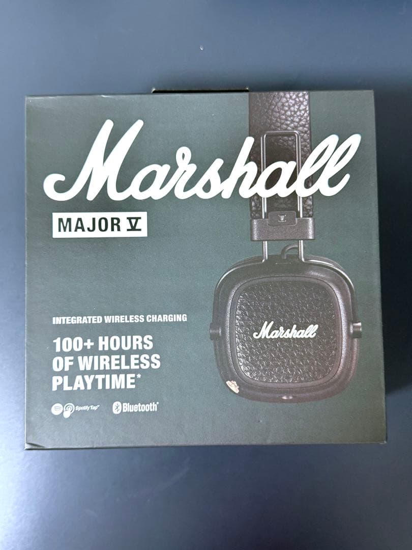 Marshall Major V ワイヤレスヘッドフォンブラック新品未使用