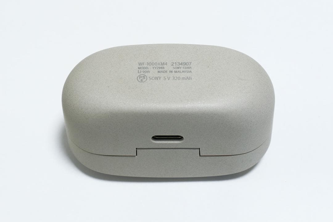 【美品】SONY WF-1000XM4 プラチナシルバー ワイヤレスイヤホン