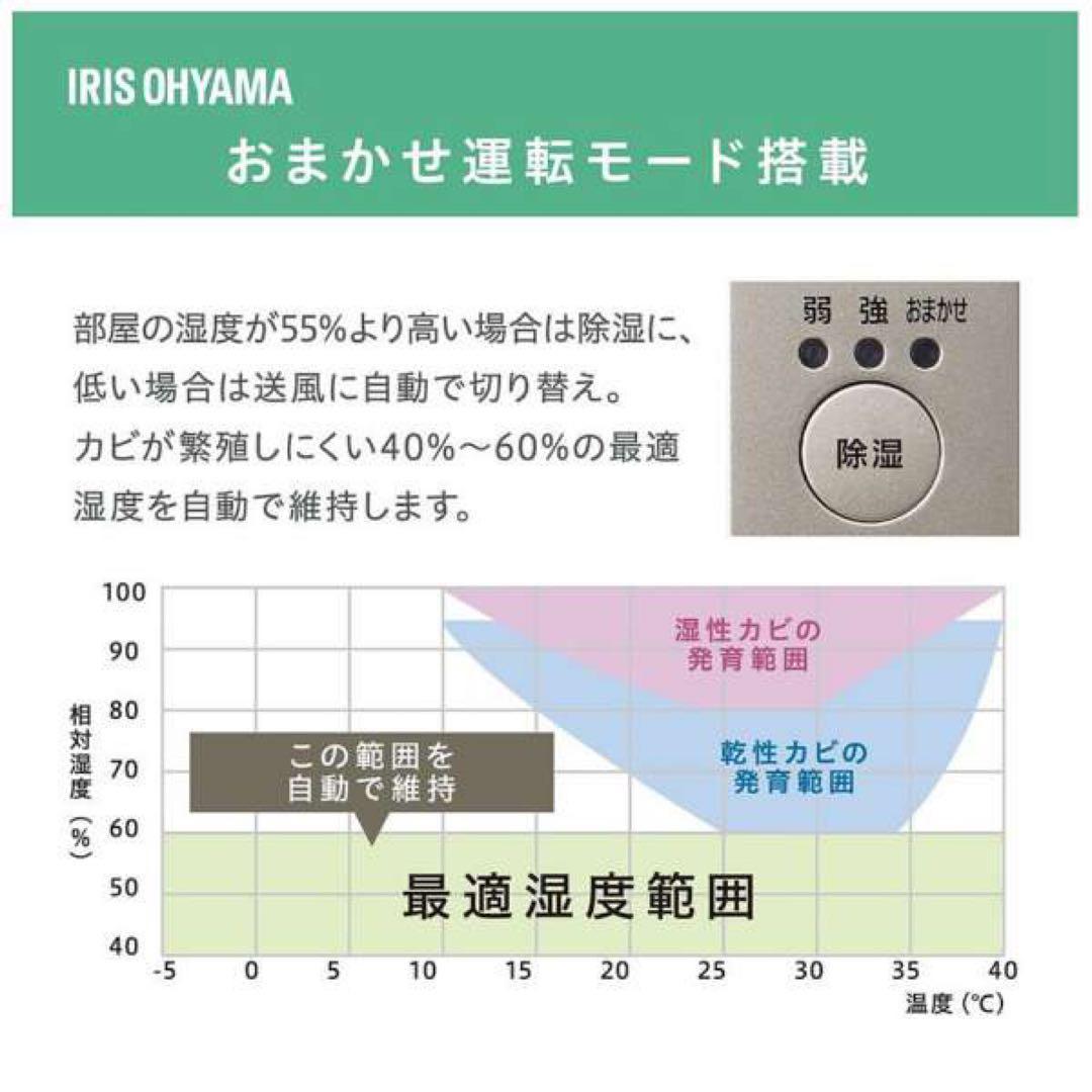 【アイリスオーヤマ】衣類乾燥除湿機　サーキュレーター