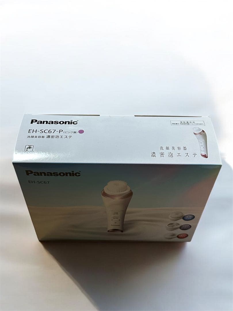 【値下げ・新品】パナソニック 洗顔美容器 濃厚泡エステ EH-SC67-P