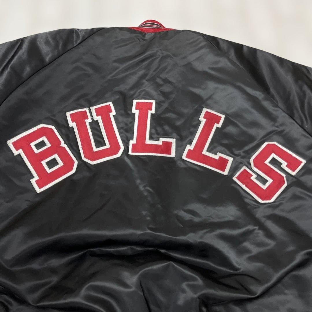 値下げ 90s シカゴブルズ チョークライン Chalk USA製 スタジャン