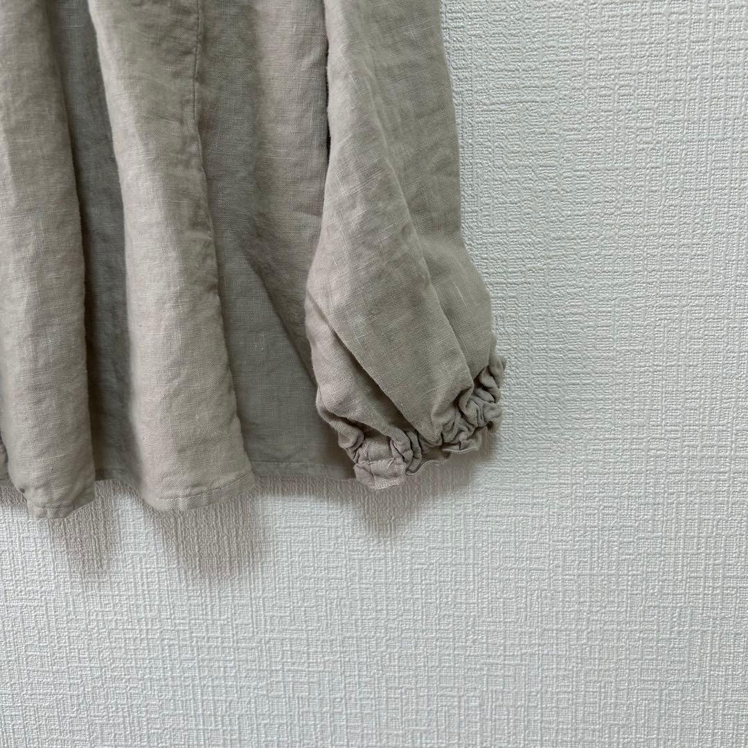 nestrobe リネンフリルブラウス シャツ 新品未使用