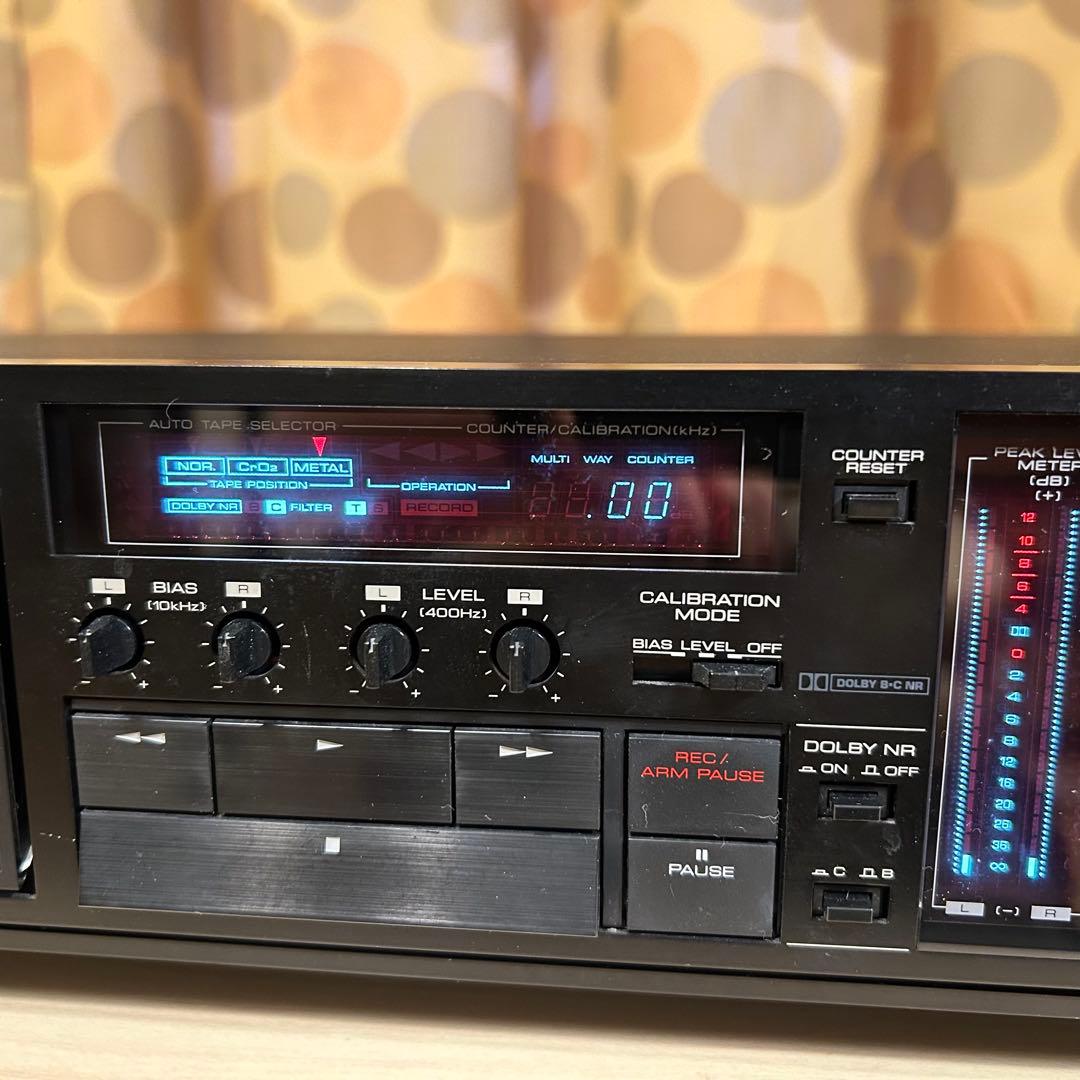 KENWOOD KX-1100G カセットデッキ　※要詳細確認